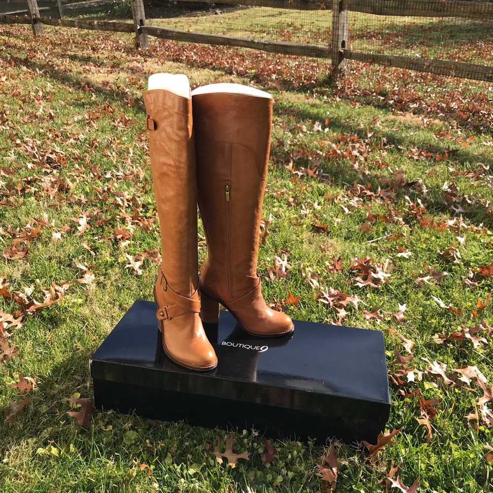 9 West Boutique 9  Brown Charissa Boots